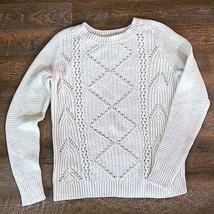 Old Navy size small cable knit sweater